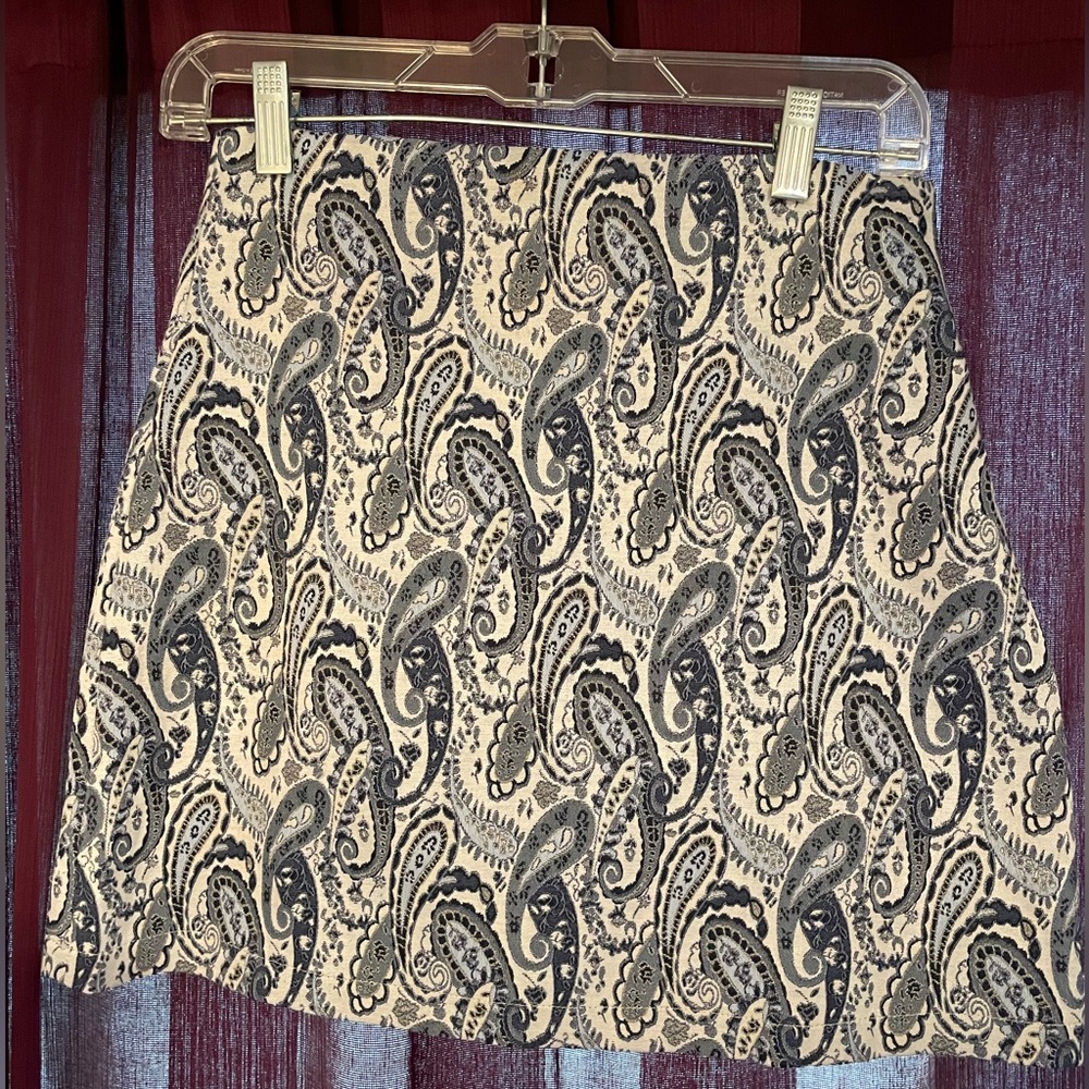 Mulaya blue winter mini skirt size M